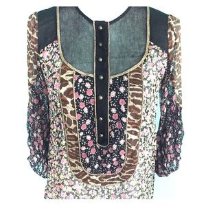 Nanette Lepore Tops - Nanette Lepore multi color vintage top Nanette Lepore Tops - Nanette Lepore multi color vintage top